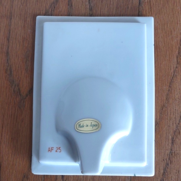 Vintage Ceramic 25th Anniversary Picture - Picture 2 of 4